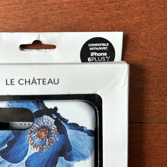 3 for $30 💖 iPhone 6 Plus Blue Floral Phonecase - Picture 2 of 7